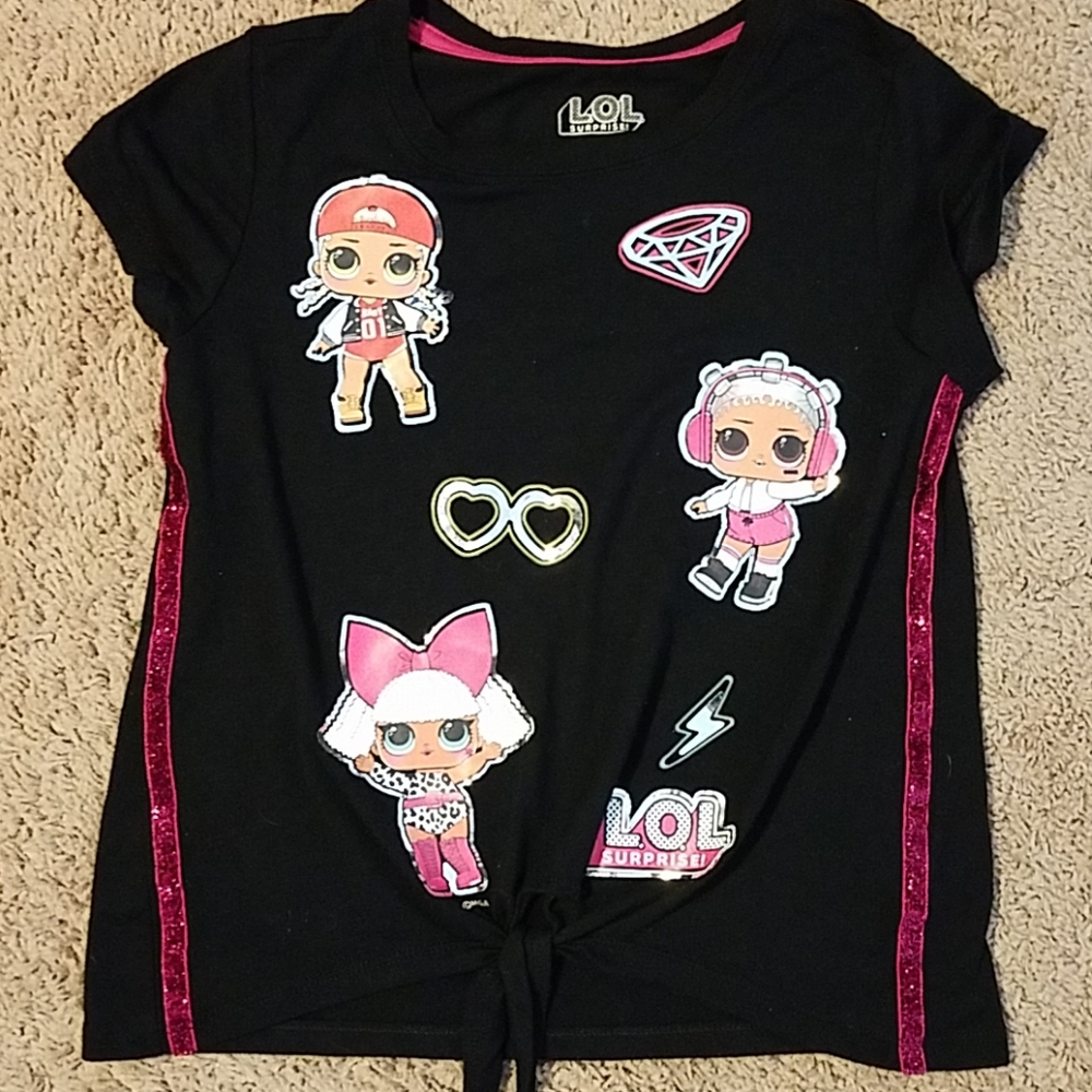LOL Surprise Girls Top NWOT SZ m 7/8